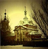 Выкса. Успенская церковь в Шиморском